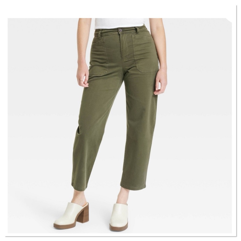 Women’s High-Rise Barrel Leg Pants Universal Thread
